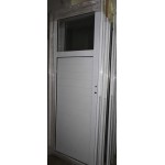 Puerta Aluminio 1/4 Vidrio Entero 80x200
